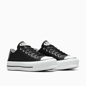 Chuck Taylor all star lift platform leather sneakers
